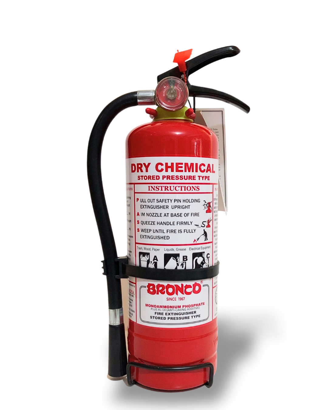 Portable Bronco Dry Chemical Fire Extinguisher