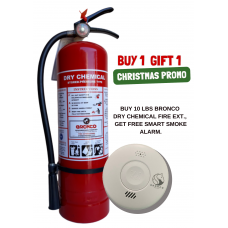 Buy 1 Gift 1: Bronco Dry Chemical with FREE smart Smoke Alarm