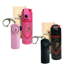 Bronco Pepper Spray and Alarm Bundle